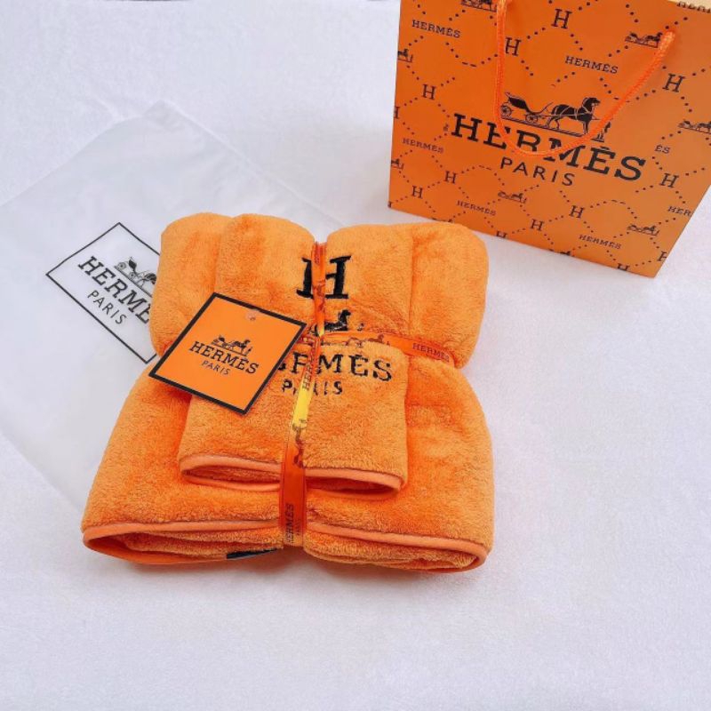 Jual NEW HANDUK MANDI H 2 IN 1 IMPORT PREMIUM+PAPERBAG | bath towel set ...