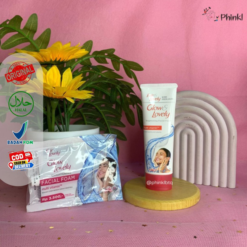 `ღ´ PHINKL `ღ´ Fair and Lovely face wash sabun cuci muka pencerah kulit facial wash