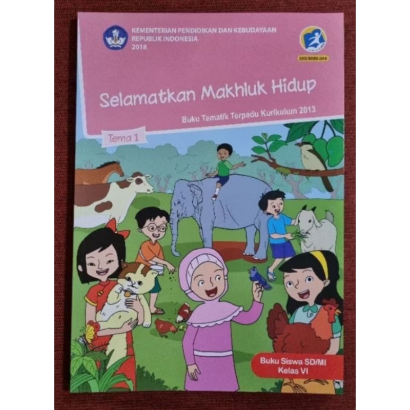 Jual Buku siswa tema 1 tematik SD kelas 6 k13 | Shopee Indonesia