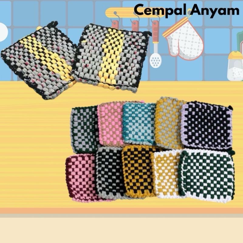 Jual CEMPAL ANYAM TEBAL/ CEMPAL ANTI PANAS / CEMPAL DAPUR / CEMPAL ...