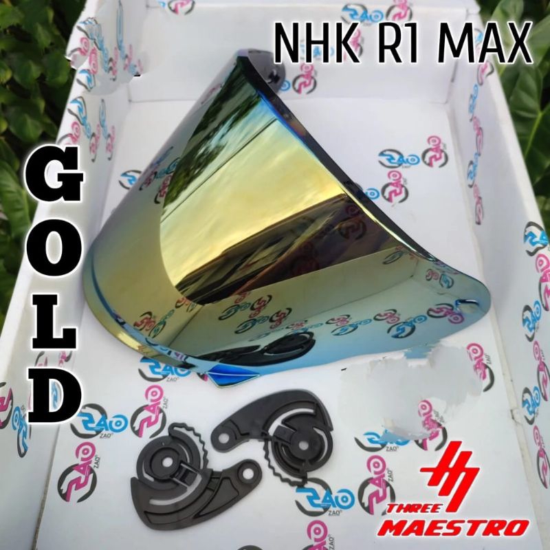 Jual Kaca Helm NHK R1 MAX R1 ELITE Visor Helmet Flat Venom open r1max ...