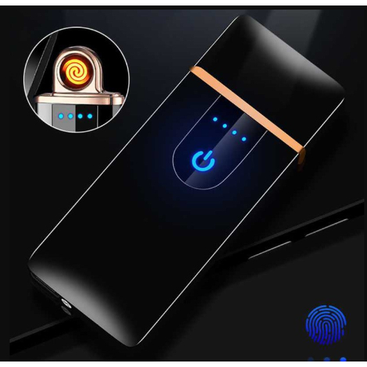 Jual Styles Korek Elektrik Finger Touch Sensor LED Screen | Shopee ...