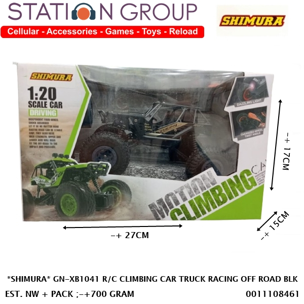 Jual SHIMURA GN-XB1041 R C CLIMBING CAR TRUCK RACING OFF ROAD BLACK 1 ...