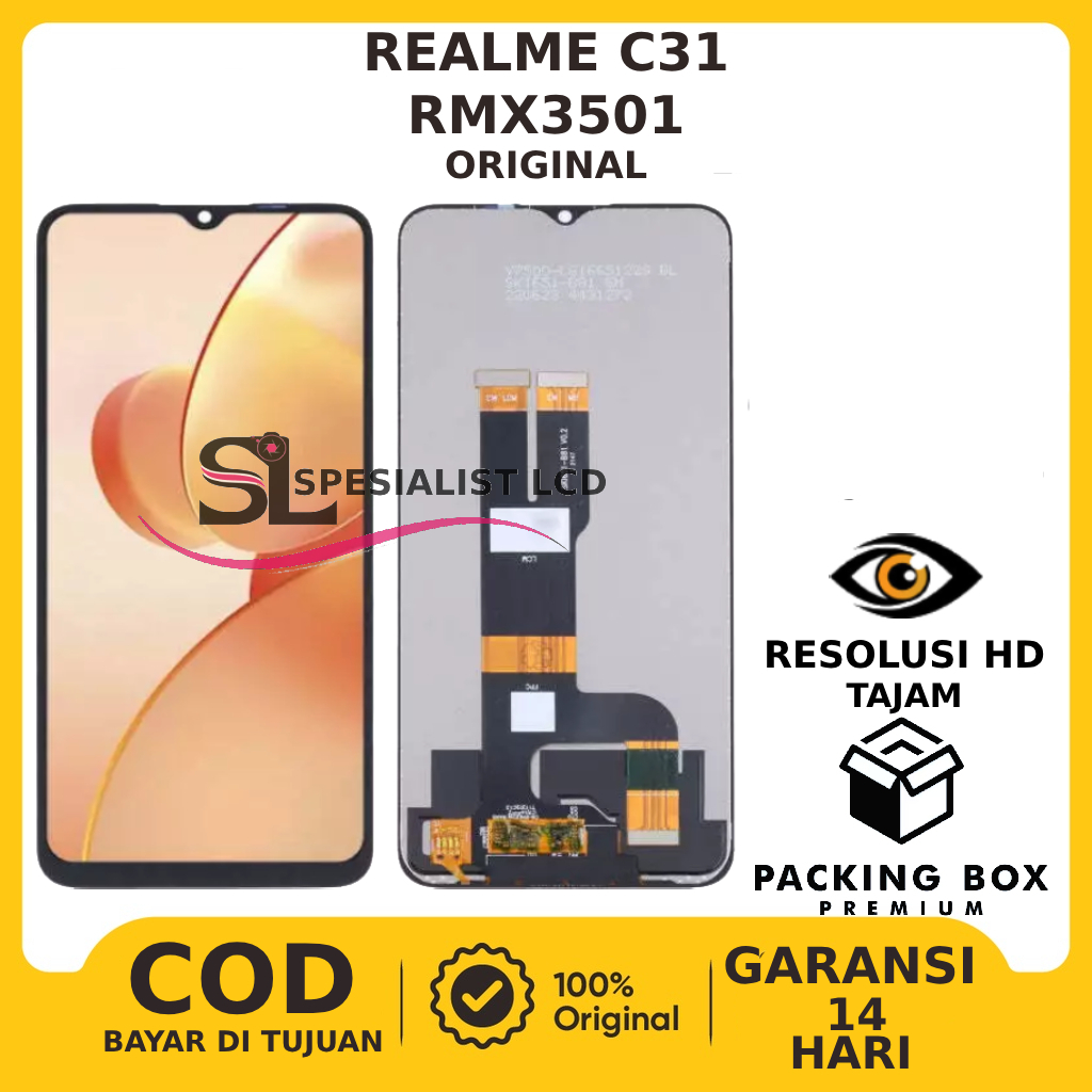 Jual LCD TOUCHSCREEN REALM3 C31 RMX3501 ORIGINAL FULLSET TOUCHSCREEN ...