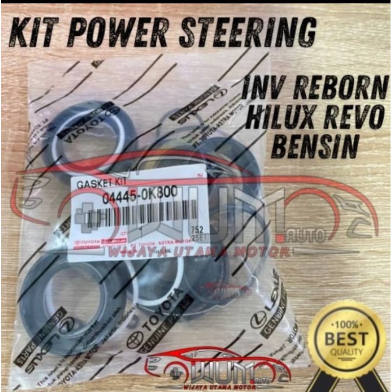 Jual gasket kit power steering seal rack steer sil rak stir innova ...