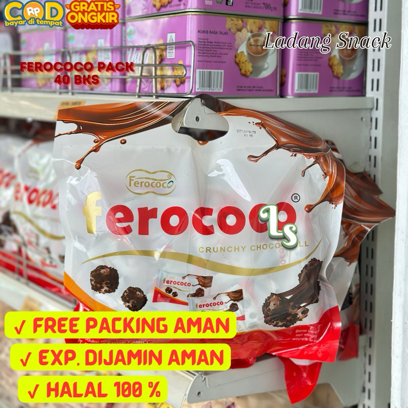 Jual [1044]--[PACK][BARU] FEROCOCO / COKLAT BALUT OREO / CRUNCHY COKLAT ...