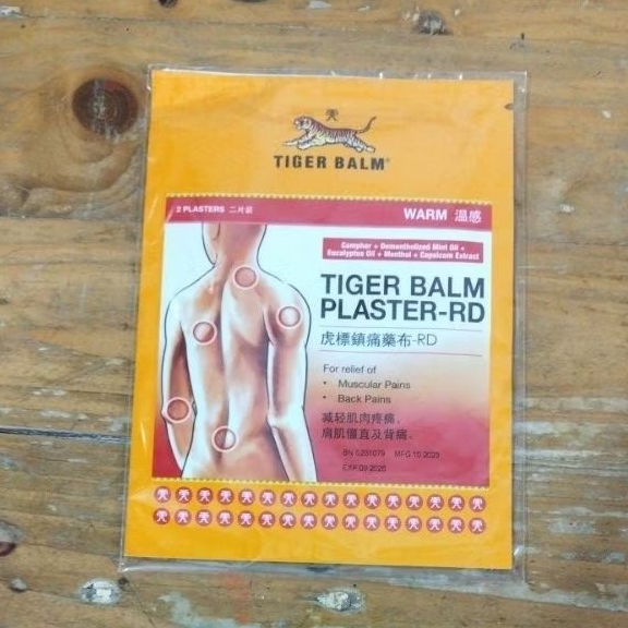Jual Tiger Balm Plaster Besar Cool or Warm 10cm x 14cm | Shopee Indonesia
