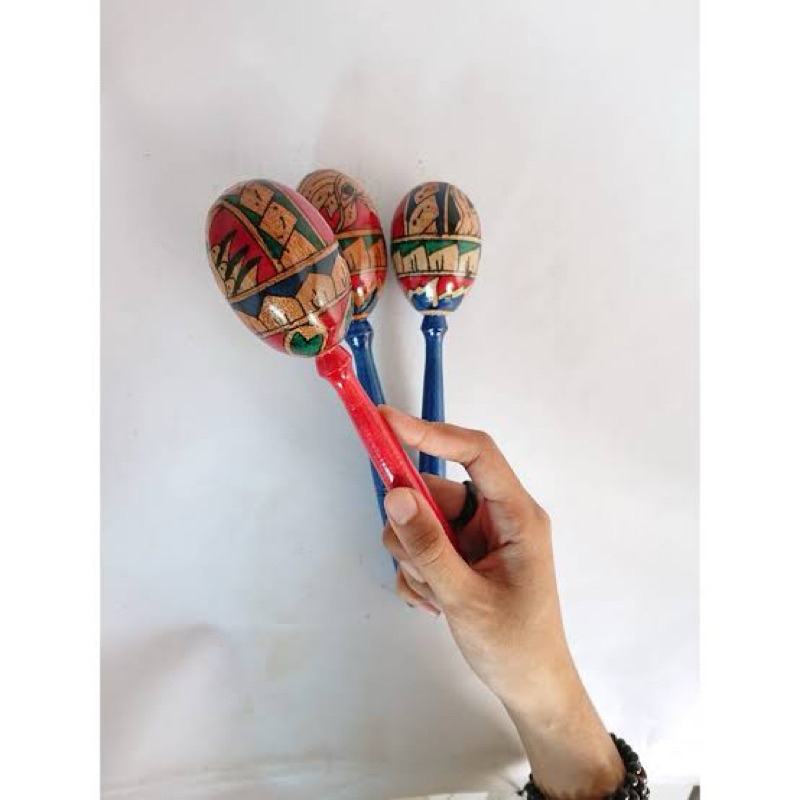 Jual Alat Musik Anak Marakas Labu Stik Lukis Maracas Chayote Squash ...