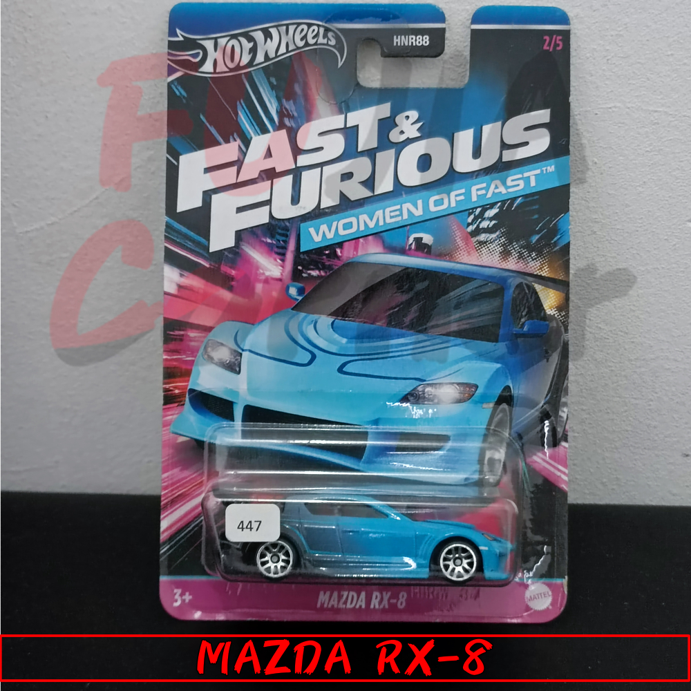 Jual Hotwheels Mazda RX-8 - Biru - Fast & Furious - Women of Fast (WoF ...