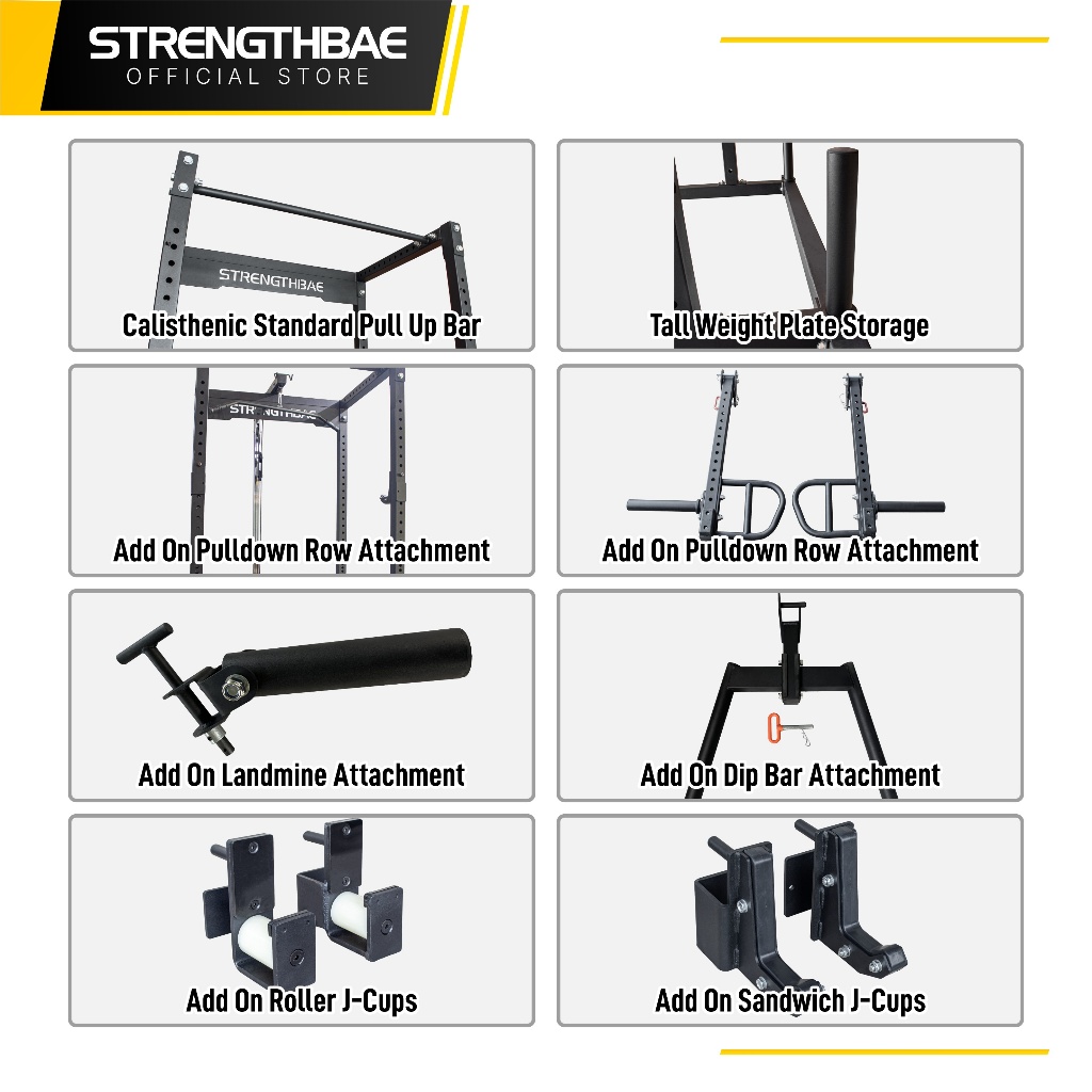 Jual Power Rack STRENGTHBAE | Shopee Indonesia