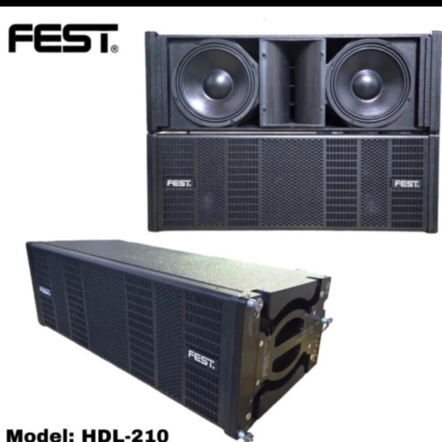 Jual SPEAKER LINE ARRAY FEST HDL210 2X10 INCH ORIGINAL | Shopee Indonesia