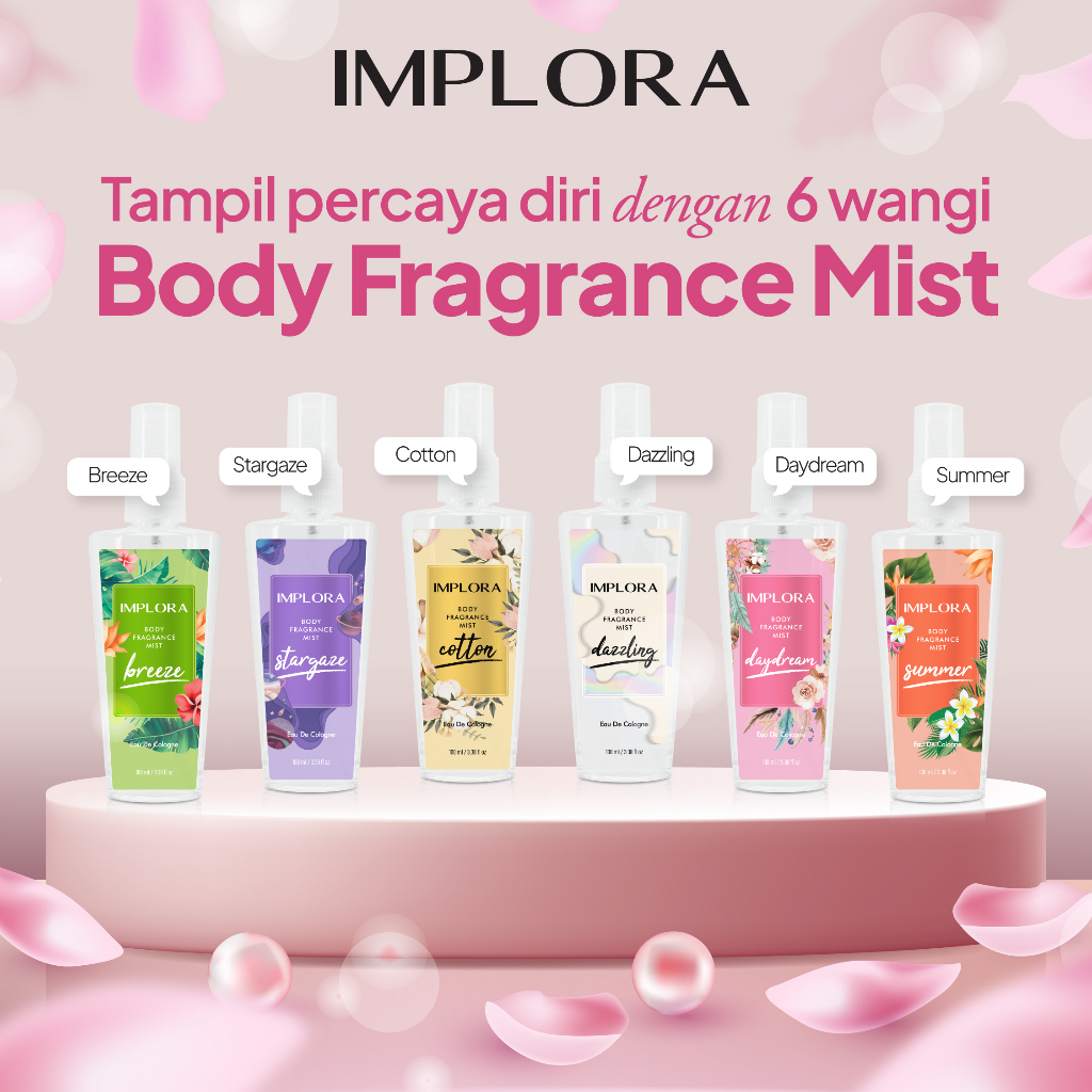 Jual Implora Body Fragrance Mist - Parfum Implora - Eau De Cologne ...