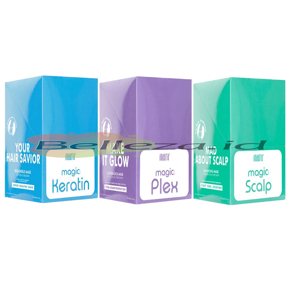 Jual Inaura Magia Masker Keratin / Scalp Balancing / Color Lock Mask ...