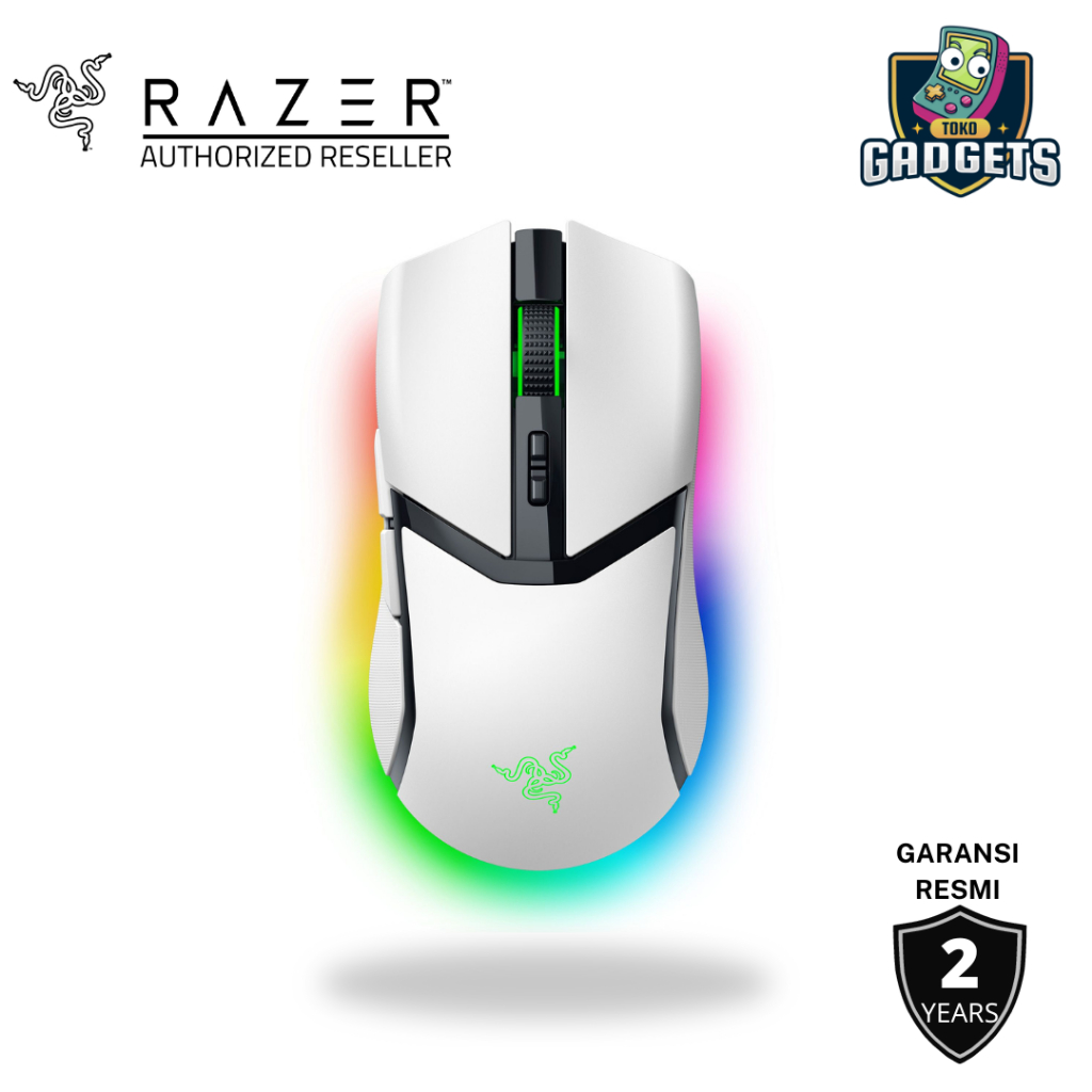 Jual Razer Cobra Pro - White - RGB Wireless Gaming Mouse | Shopee Indonesia