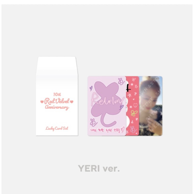 Jual [PRE ORDER] MD LUCKY CARD 10TH ANNIVERSARY RED VELVET IRENE