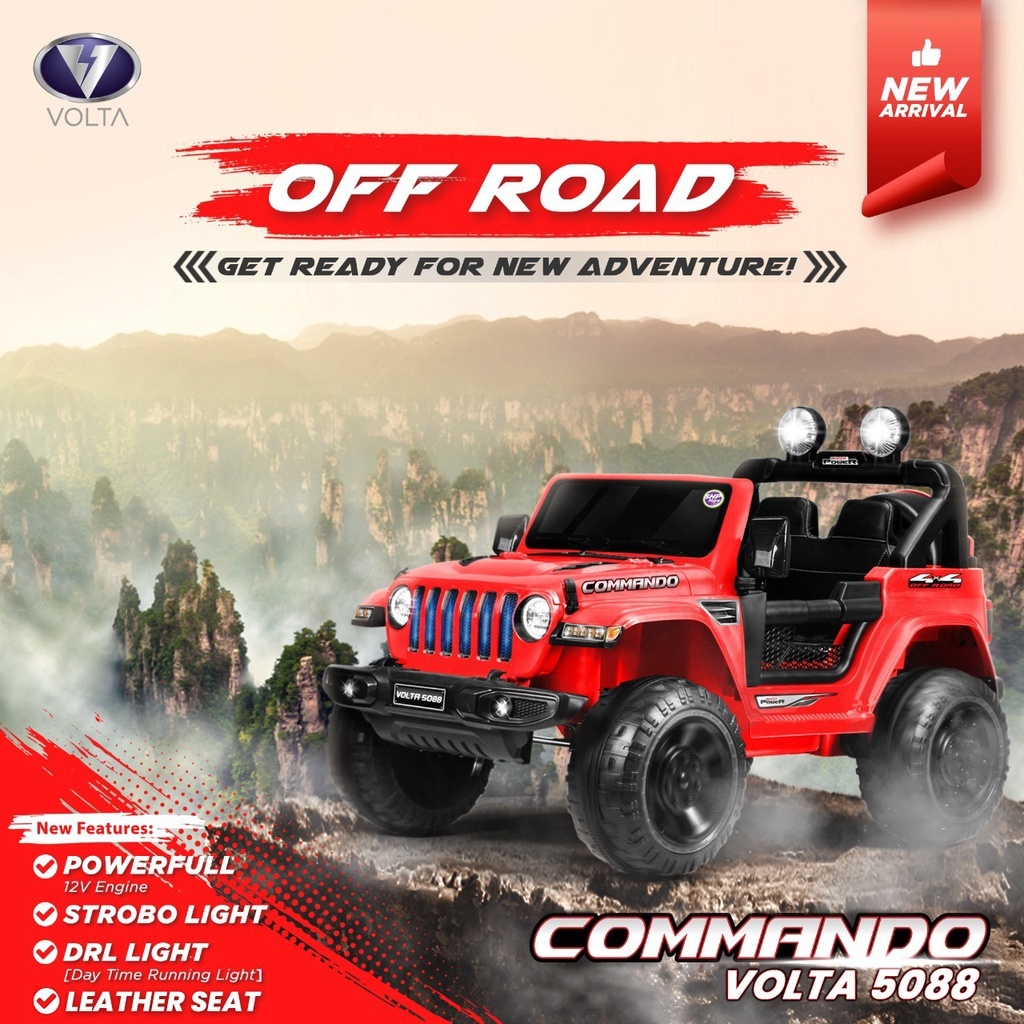 Jual Commando Volta Toys by SHP (Volta 5088) Mainan Mobil Aki Remote ...