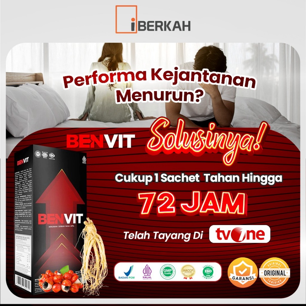 Jual BENVIT - MINUMAN PENAMBAH STAMINA DAN VITALITAS PRIA | Shopee ...