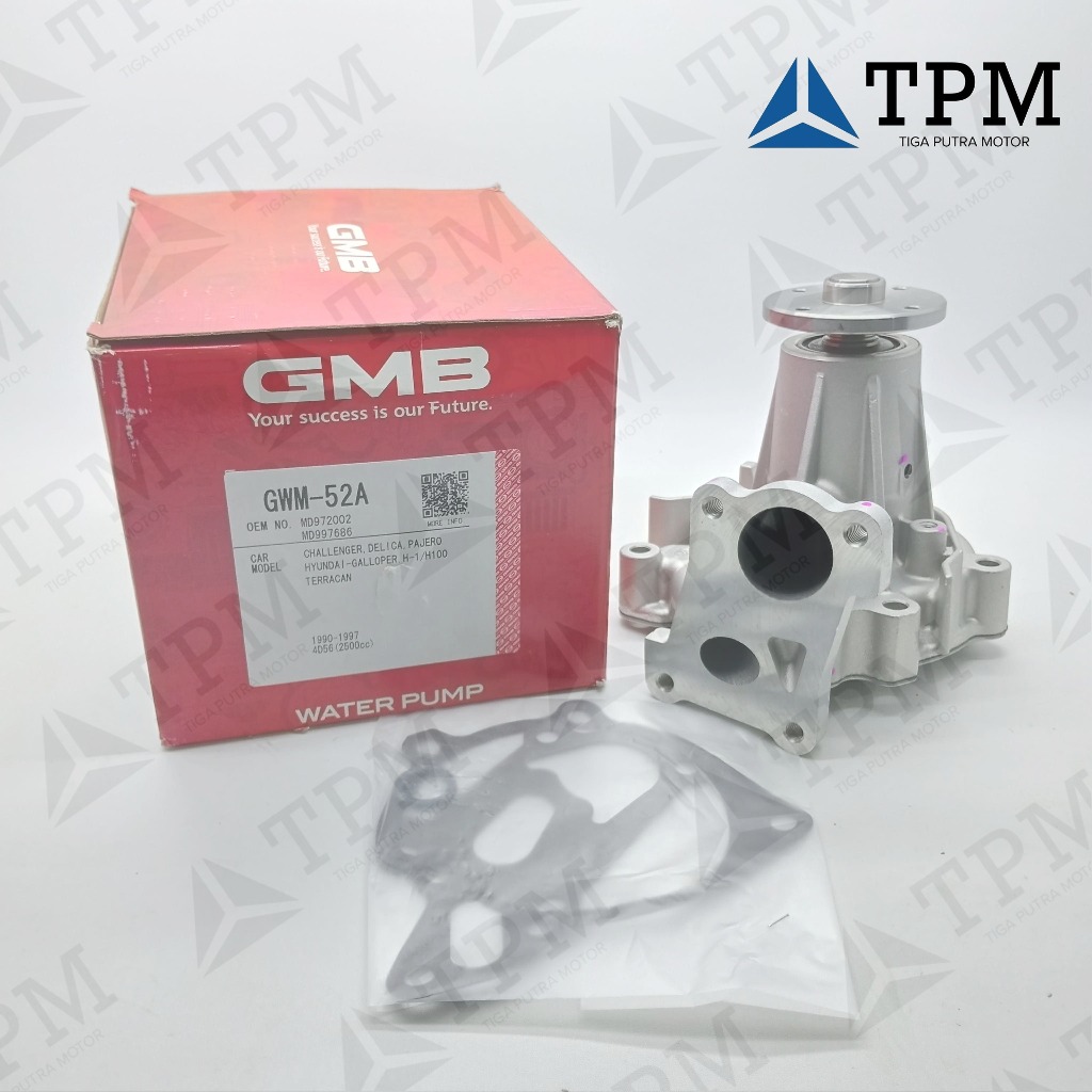 GMB Japan Water Pump & Gasket For Nissan Terrano R20 2.7TD 1993+