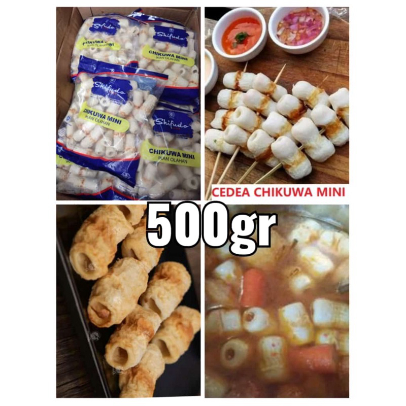 Jual Frozen food Shifudo Chikuwa Mini 500g murah sehat halal terdekat ...