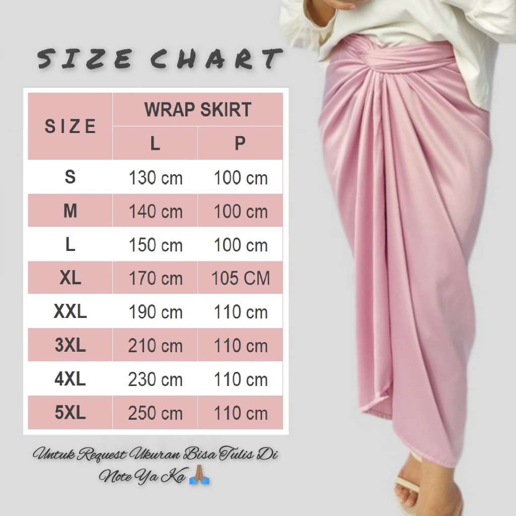 Jual 2in1 Tanktop + Wrap Skirt / Rok Lilit 70 Warna & Size S - 5XL ...