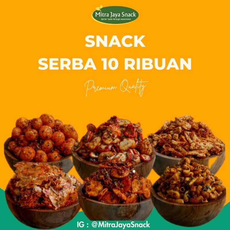 Jual [Premium] Snack Viral khas Bandung harga mulai 10 Ribuan / Basreng ...
