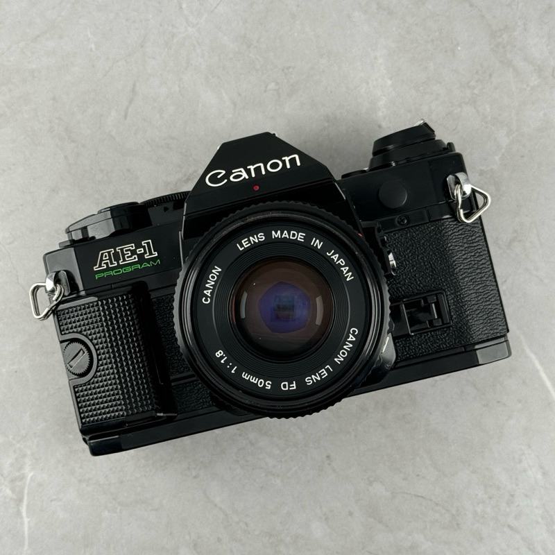 美品] キヤノン Canon AE-1 Program 一眼レフ 35mm フィルムカメラ + 