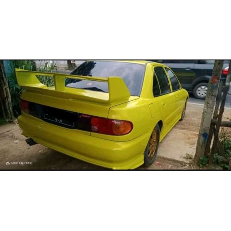 Jual Spoiler model EVO 3 EVO3 untuk mobil mitsubishi lancer CB4 CB5 dan ...