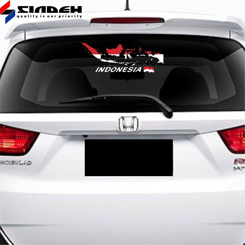 Jual SINDEH GRAPHICA CUTTING STICKER KACA MOBIL INDONESIA PULAU PETA ...