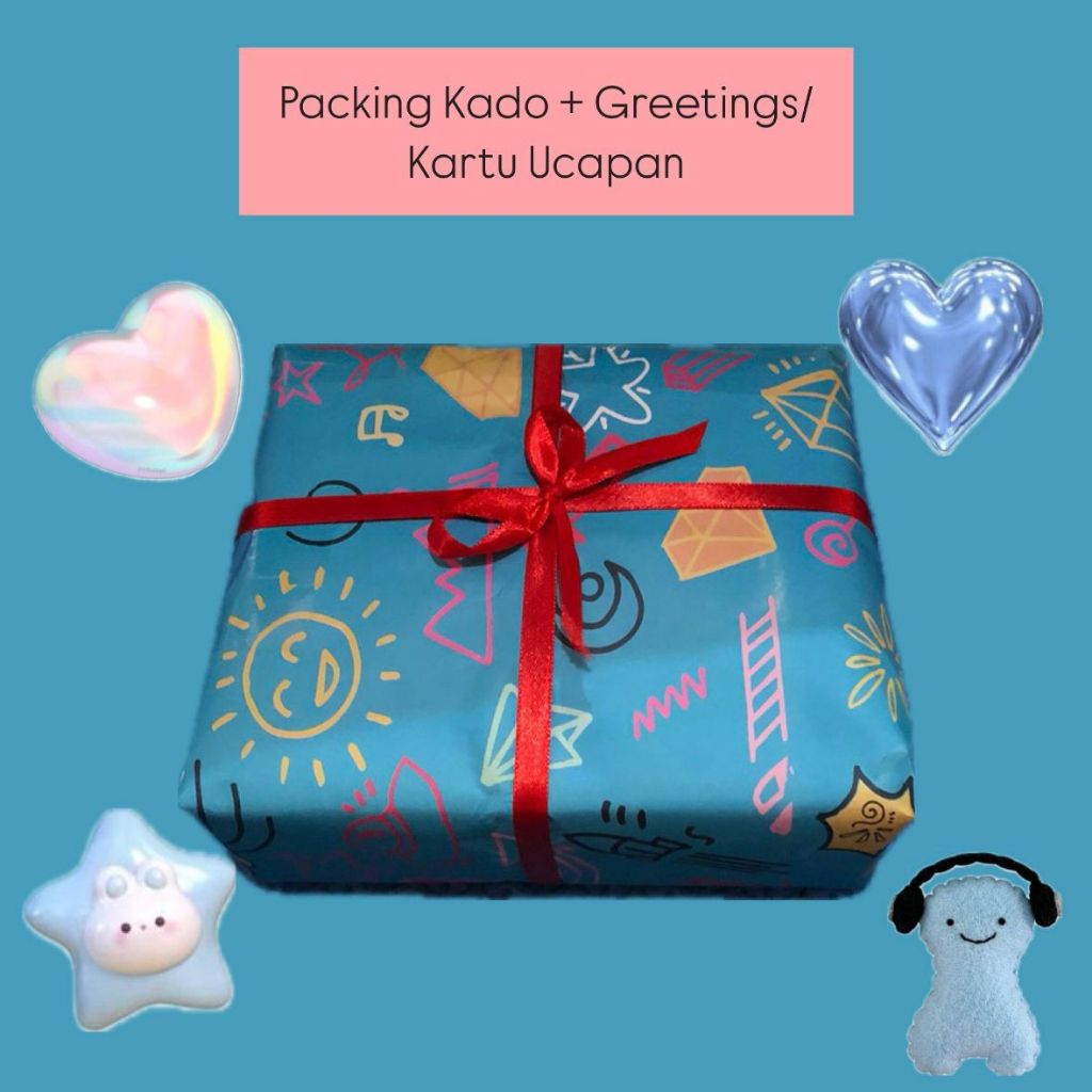 Jual ADDITIONAL PACKING KADO DAN KARTU UCAPAN GREETING CARD | Shopee ...