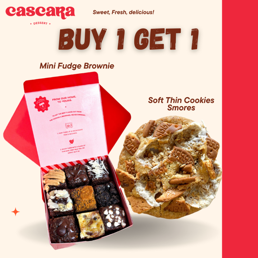 Jual Cascara Cookies - Promo Hemat Buy 1 Mini Fudgy Brownies Get 1 pcs ...