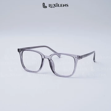 Luxilens Groovy Frame Kacamata Kotak Fashion Pria Dan Wanita Normal Minus Lensa Antiradiasi