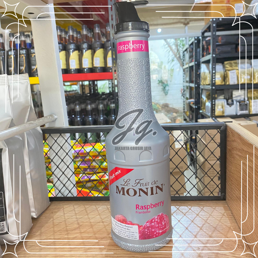 Jual Monin Puree Fruit Mix Raspberry 1 Liter | Shopee Indonesia