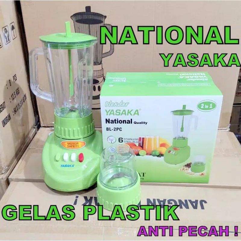 BLENDER PLASTIK OKAYAMA NATIONAL QUALITY OK-355 2in1 juicer blender