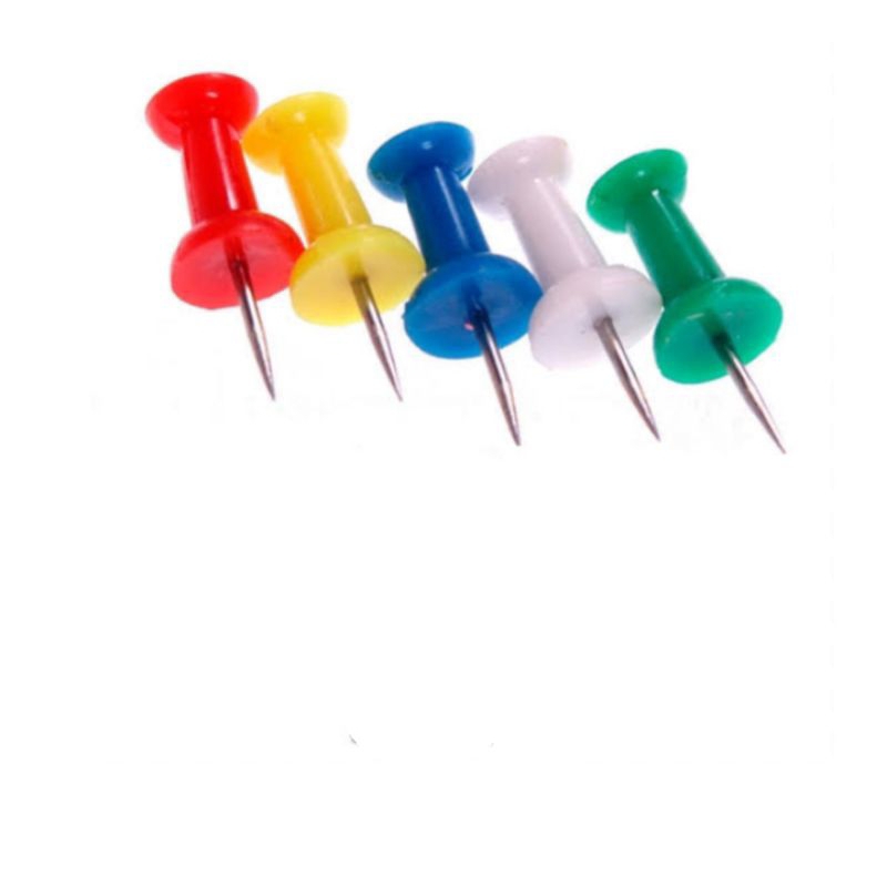 Jual (1 pack) Push pins/paku mading/push pin | Shopee Indonesia