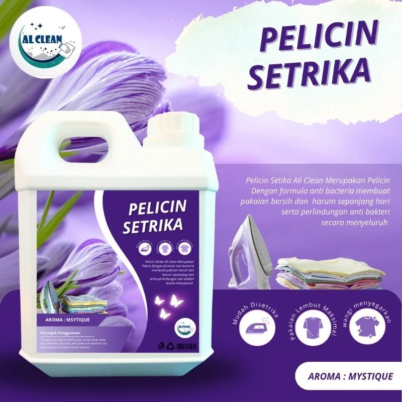 Al clean pengharum pelicin pelembut pakaian loundry 1 liter