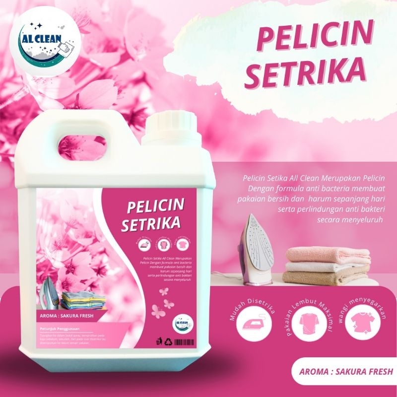 AL CLEAN Pengharum Pelicin Pelembut Pakaian Loundry 1 Liter