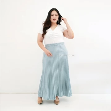 Rok Jumbo Plisket Mayung Rok Plisket Jumbo Plisket Premium Pleated Skirt