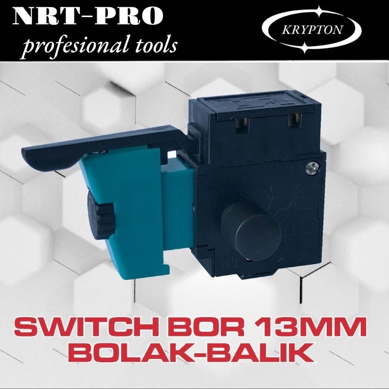 Jual switch saklar on off bor 13mm bolak balik ( variable speed ) NRT ...
