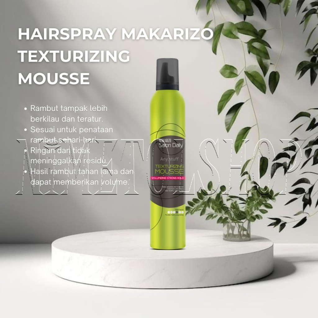 Jual MAKARIZO Professional Salon Daily Texturizing Mousse 376ml ...