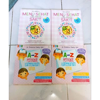 ( PROMO BUKU MURAH ORIGINAL ) BUKU KESEHATAN / PENYAKIT LANGGANAN ANAK / MENU SEHAT UNTUK ANAK SAKIT / BEST SELLER / MASAKAN / PARENTING / GATOT SUDARYANTO / DR. FRANSISCA HANDY, SPA / KESEHATAN ANAK / MENU ANAK