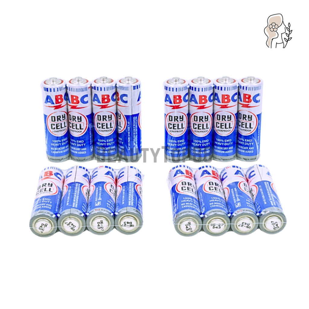 Jual Baterai ABC Biru AA A2 isi 4 pcs / Battery Batu Batre ABC Dry Cell ...