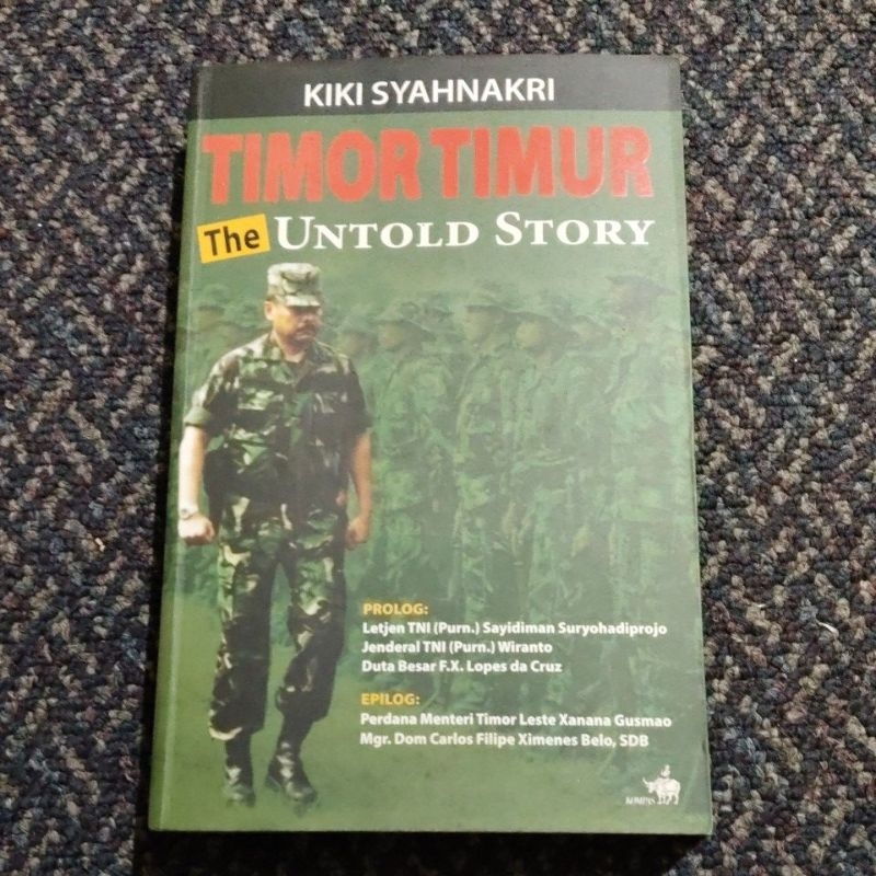 Jual BUKU ORI TIMOR TIMUR THE UNTOLD STORY PENERBIT KOMPAS | Shopee ...