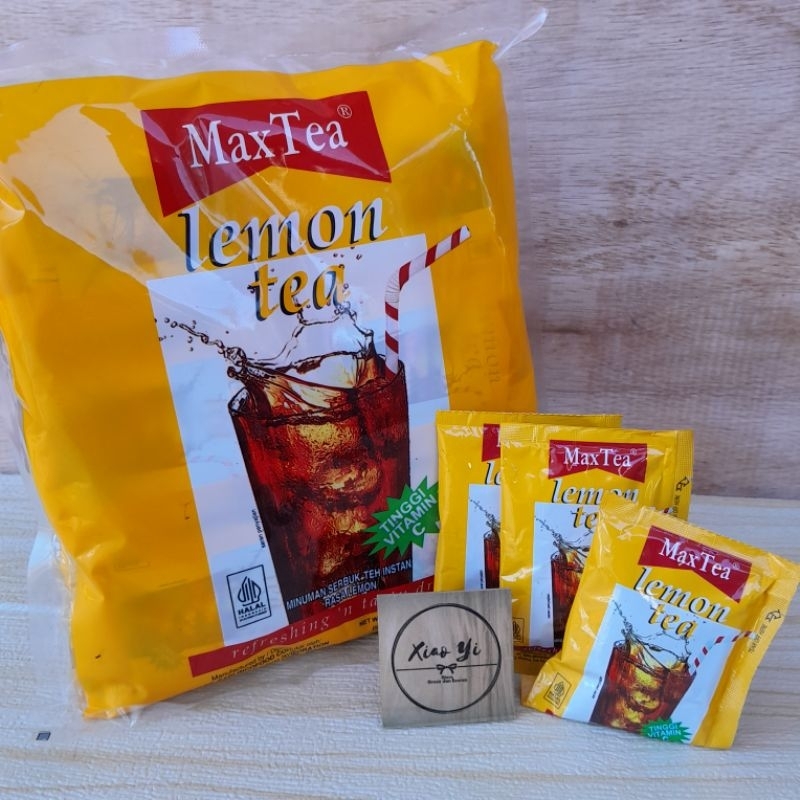 Jual Max Tea Lemon Tea / Minuman Serbuk Teh Rasa Lemon Tea 750g (30 ...
