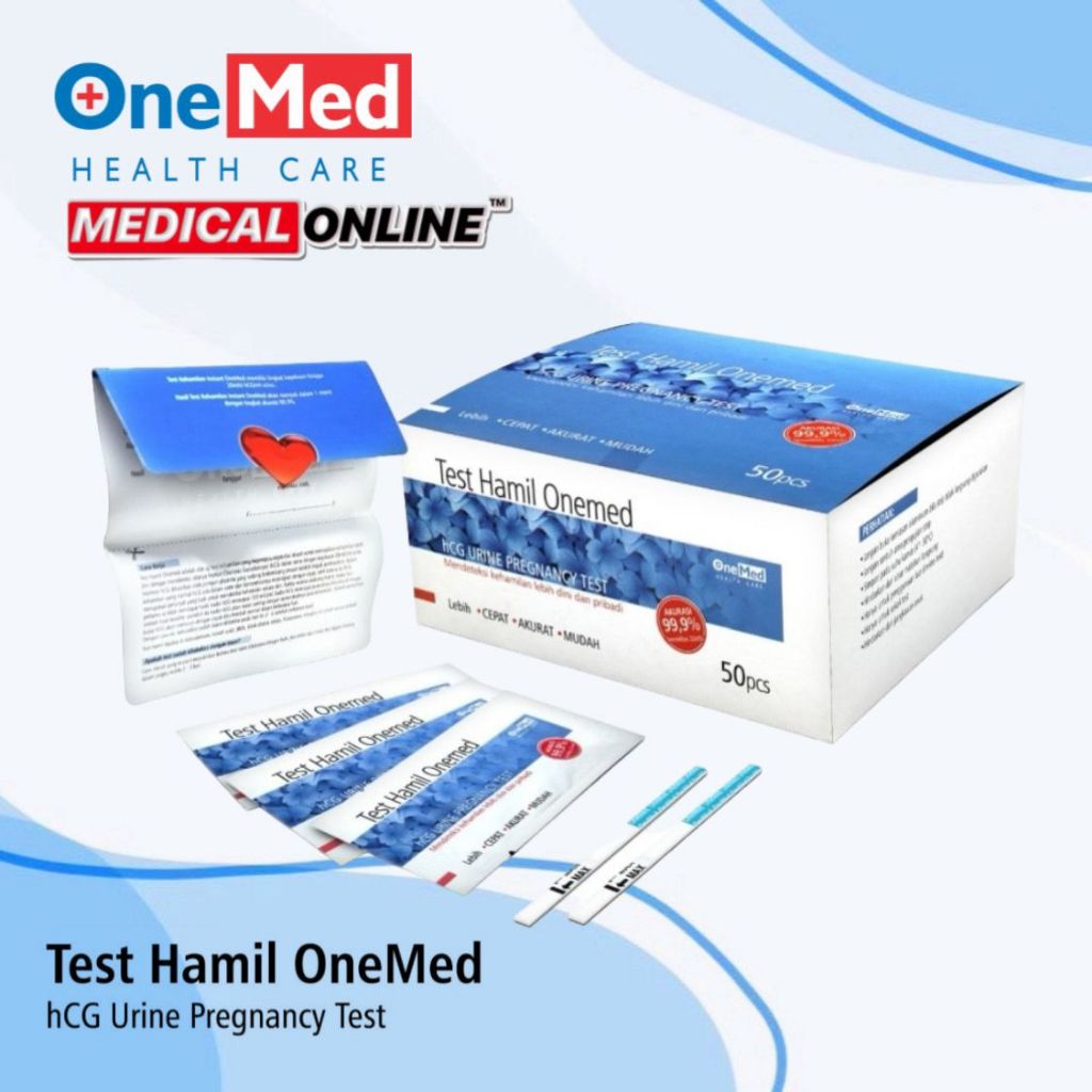 Jual TES KEHAMILAN GEA ONEMED PER BOX URINE PREGNANCY TEST PRO HAMIL ...