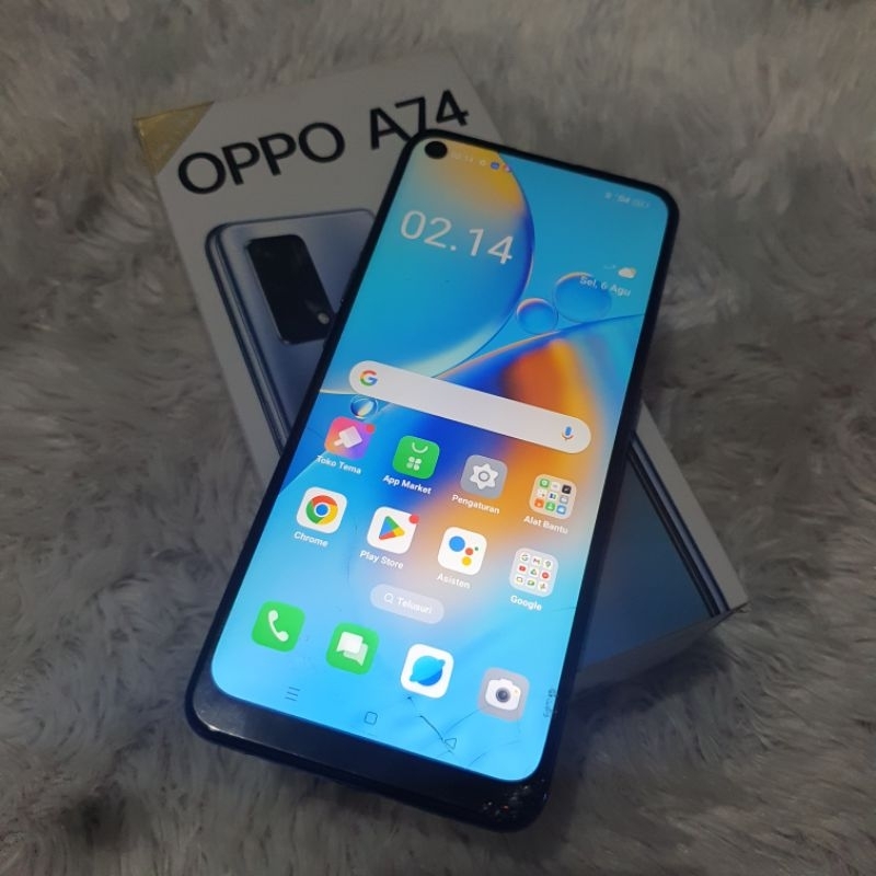 Jual Oppo A74 Ram 6+4/128Gb Jaringan 4G | Shopee Indonesia