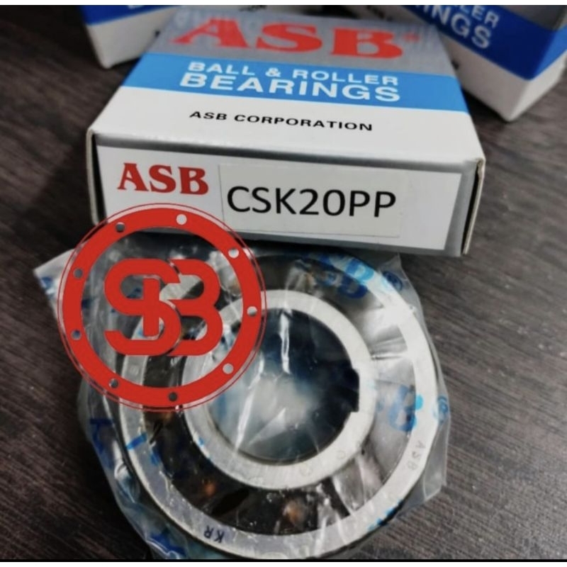 Jual Bearing ONE WAY CSK 20PP CSK 20 PP ASB ASLI | Shopee Indonesia