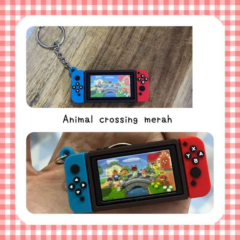 Jual Gantungan Kunci Nintendo Switch Ringfit Animal Crossing Mario