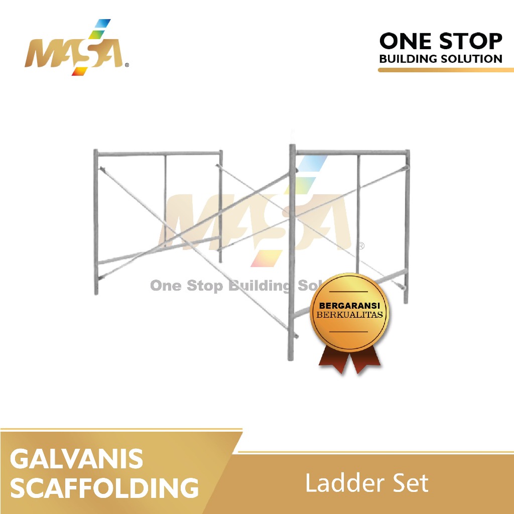 Jual LADDER FRAME STEGER PERANCAH SCAFFOLDING T90 GALVANIS MURAH ...