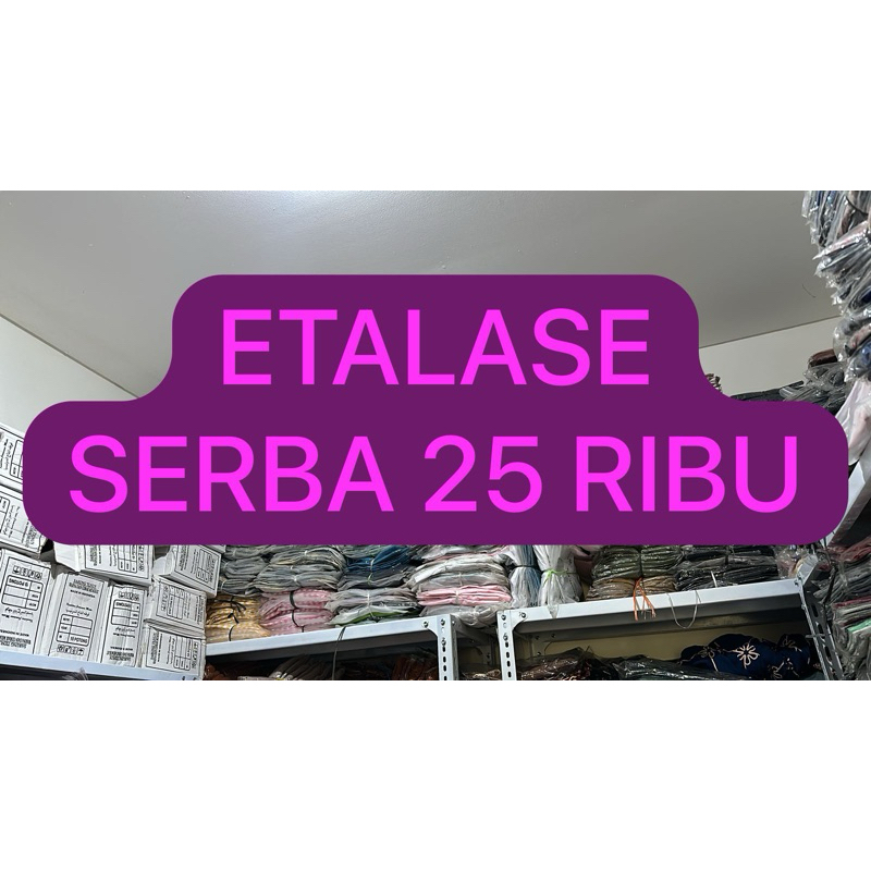 Jual obral campur tunik batik celana kemeja daster serba 25 ribu ...
