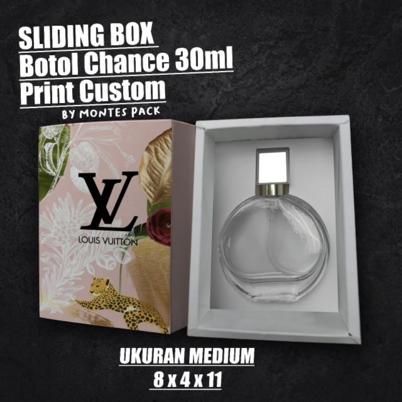 Jual BOX SLIDE CUSTOM PRINT / untuk botol CHANCE 30ML / BOX BOTOL ...